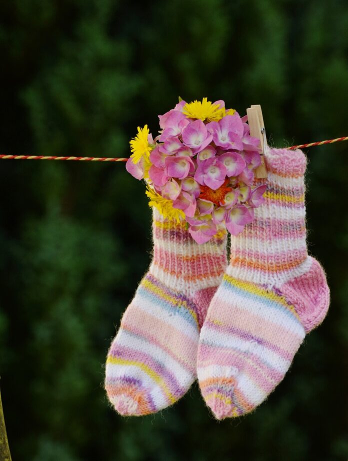 socks, children's socks, knitted